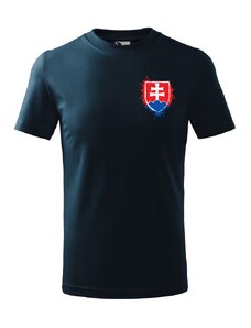 ARMYTEX Detské tričko Slovenský Znak modré 158cm / 12