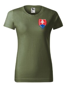 ARMYTEX Dámske tričko Slovenský Znak olive