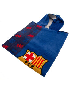 FC Barcelona detské pončo crest design