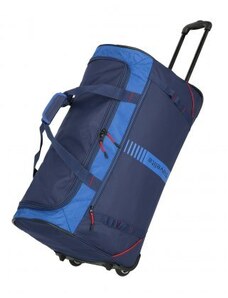 Travelite Basic Active 71cm Cestovná taška na kolieskach Modrá Blue Navy 86L