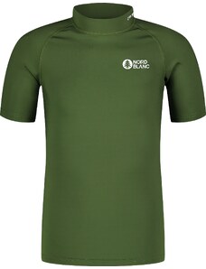 Nordblanc Zelené detské tričko s UV ochranou COOLKID