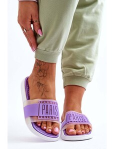 Kesi Women's sports slippers purple Sunrise