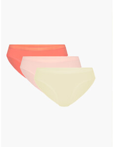 Women's panties ATLANTIC Sport 3Pack - ecru/light coral/light pink
