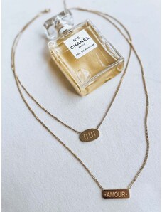 Necklace AMOUR gold Dstreet