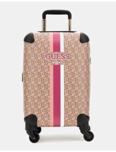 Cestovní kufr GUESS S7452983 Taupe logo M