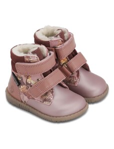 Bundgaard detské kožené zimné topánky Rabbit Strap Tex BG303282G-981 Ružová