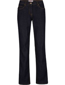 bonprix Komfortné strečové džínsy, STRAIGHT, farba modrá, rozm. 36