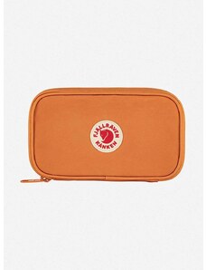 Peňaženka Fjallraven Kanken Travel Wallet F23781.206-206, oranžová farba