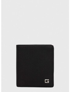 Kožená peňaženka Guess NEW ZURGIO pánsky, čierna farba, SMNEZU LEA22
