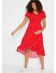bonprix Materské šaty, farba červená, rozm. 34