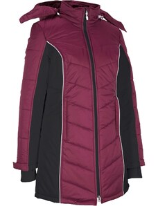 bonprix Funkčný prešívaný lyžiarsky kabát, vodoodolný, farba fialová