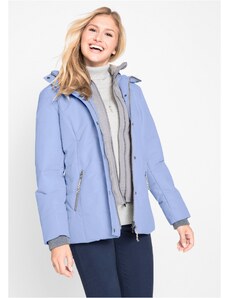 bonprix Zimná bunda, 2-v-1 vzhľad, farba modrá