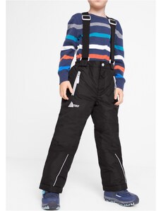 bonprix Lyžiarske nohavice pre chlapcov, nepremokavé a priedušné, farba čierna