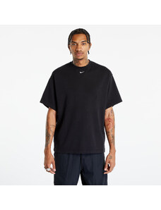 Pánske tričko Nike Solo Swoosh Men's Short Sleeve Heavyweight Tee Black/ White