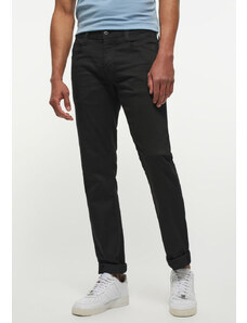 Pánske jeans Oregon Tapered - Mustang - black denim - MUSTANG