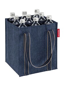 Reisenthel Nákupná taška na fľaše Bottlebag Herringbone dark blue