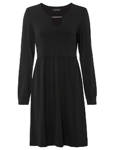 bonprix Džersejové šaty, farba čierna