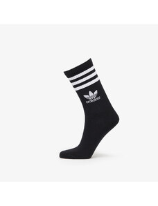 Pánske ponožky adidas Originals Mid Cut Crew Socks 3-Pack White/ Medium Grey Heather/ Black