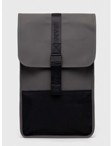 Ruksak Rains 14400 Backpacks šedá farba, veľký, jednofarebný