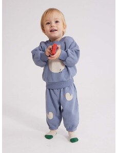 Bavlnená mikina pre bábätká Bobo Choses s potlačou