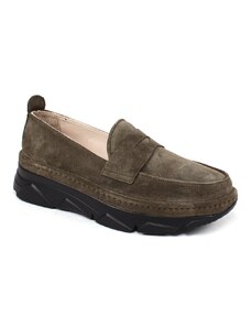Secretshoes Slip on sneakersy MA3010.209 KHAKI