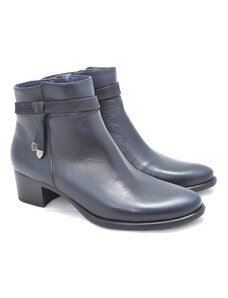 Elegantní a nadčasové kotníkové boty Dorking D8889 modrá