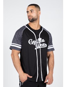 Gorilla Wear Pánske tričko 82 Baseball Jersey - čierne