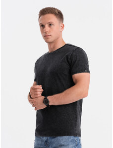 Ombre Clothing Pánske tričko s krátkym rukávom Phenus čierna XXL V1 S1638