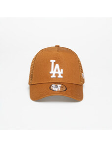 Šiltovka New Era Los Angeles Dodgers League Essential Trucker Cap Brown
