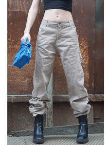 Madmext Stone Colored Straight Fit Cargo Pants