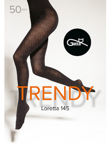 Vzorované pančuchové nohavice Gatta Loretta wz.145 50 den