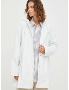 Nepremokavá bunda Rains 18050 Jackets dámska, biela farba, prechodná