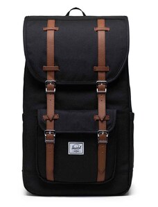Ruksak Herschel Little America Backpack čierna farba, veľký, jednofarebný