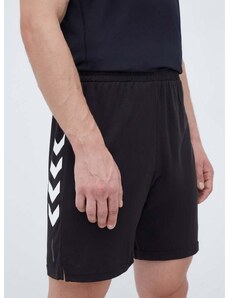 Tréningové šortky Hummel Topaz čierna farba