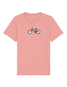 Fusakle Tričko Pískacie bicykel ružové