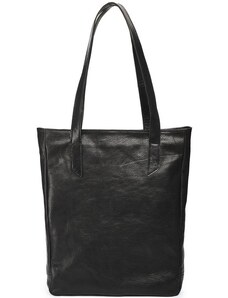 Kožená taška SHOPPER 26 - černá