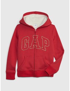 Children's sweatshirt sherpa with GAP logo - Girls
