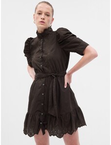 GAP Mini Dress with Puff Sleeves - Women's