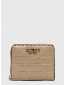 Peňaženka Guess LAUREL dámsky, hnedá farba, SWCX85 00370