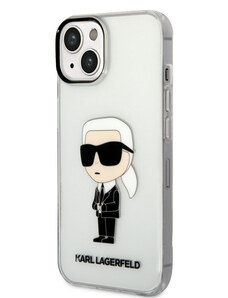 Apple iPhone 14 Pro Max Karl Lagerfeld IML Ikonik NFT-Gehäuse transparent KLHCP14XHNIKTCT