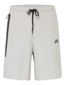 Nike Sportswear Nohavice sivá melírovaná / čierna