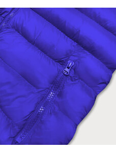 J.STYLE Krátka dámska prešívaná vesta v nevädzovej farbe (23077-184)