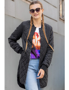 Vero Moda dámská lehká prodloužená bunda Hayle černá