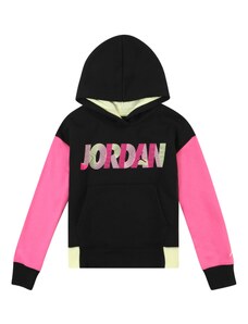 Jordan Mikina pastelovo žltá / ružová / svetloružová / čierna