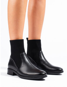 Slip-on ankle boots with flat heel Shelvt
