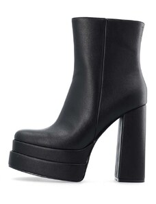 Členkové topánky Bianco BIAZOE dámske, čierna farba, na podpätku, 11300567