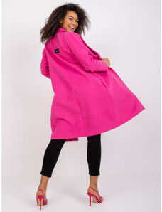 FPrice Dámsky kabát CHA PL 0402.33P fluo ružový