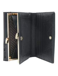 FPrice Dámske peňaženky Dámska kožená peňaženka 15 09 SH RFID 13 čierna