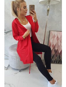 K-Fashion Sukne s potlačou v červenej farbe