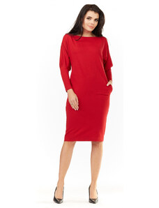 Dámske šaty model 109818 červené - Awama